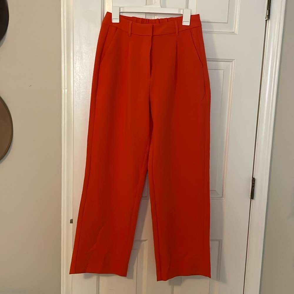 Old navy orange trousers medium